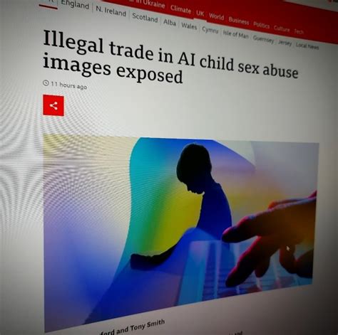 non nudes|Illegal trade in AI child sex abuse images exposed